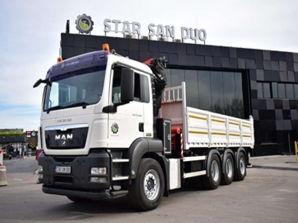 MAN TGS 35.400 8X4 PALFINGER PK 33002 CRANE KIPPER - Самосвал: фото 4 MAN TGS 35.400 8X4 PALFINGER PK 33002 CRANE KIPPER - Самосвал: фото 4