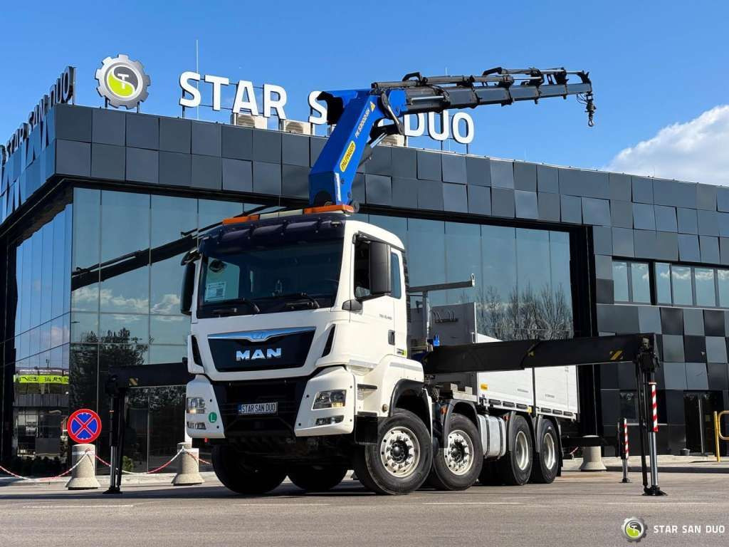 MAN TGS 35.480 8x4 PALFINGER PK 53002SH Crane - Автоманипулятор: фото 1 MAN TGS 35.480 8x4 PALFINGER PK 53002SH Crane - Автоманипулятор: фото 1