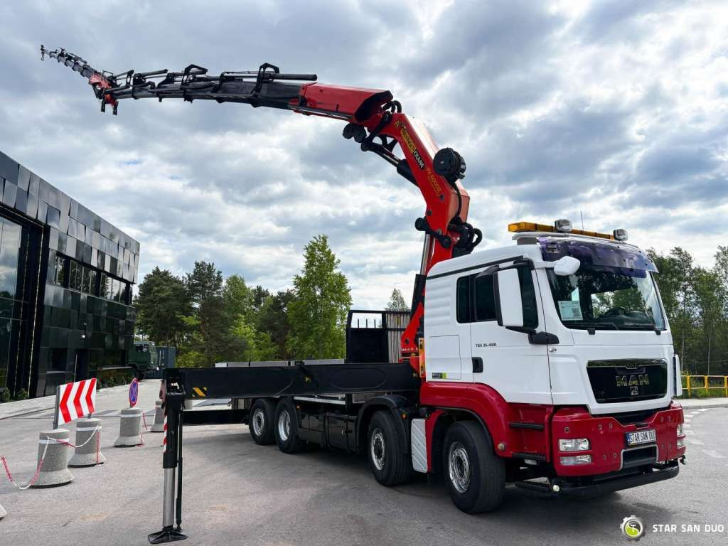MAN TGS 35.480 8x4 PALFINGER PK 60002 Fly Jib Winch - Автоманипулятор: фото 4 MAN TGS 35.480 8x4 PALFINGER PK 60002 Fly Jib Winch - Автоманипулятор: фото 4
