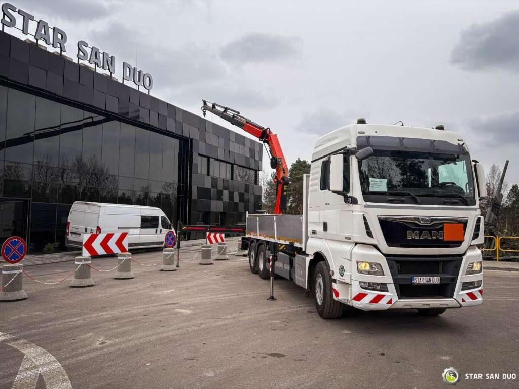 MAN TGX 26.480 6x2 PALFINGER PK 33002 EH Crane Winc - Автоманипулятор: фото 2 MAN TGX 26.480 6x2 PALFINGER PK 33002 EH Crane Winc - Автоманипулятор: фото 2