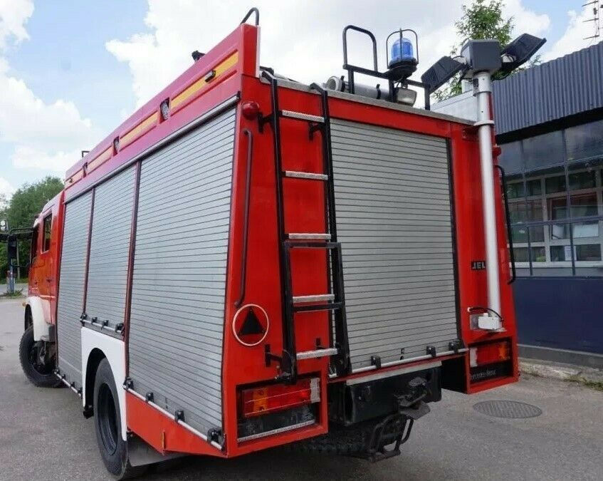 Пожарная машина Mercedes-Benz 4x4 ATEGO 1225 Firebrigade Feuerwehr: фото 7