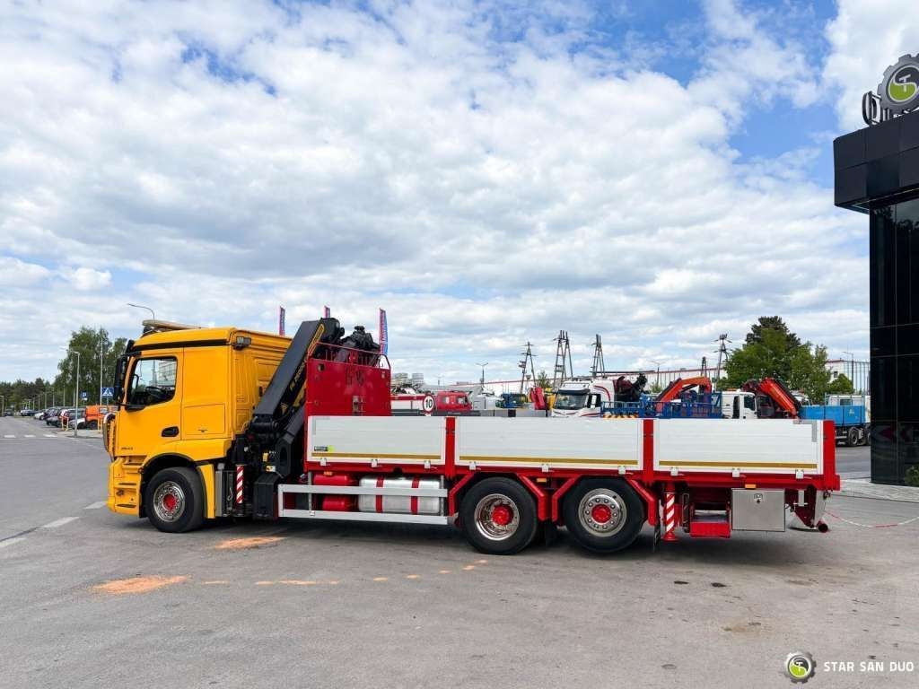 Mercedes-Benz  ACTROS 2543 6x2 PalfingerPK 26002 EH Crane в лизинг Mercedes-Benz  ACTROS 2543 6x2 PalfingerPK 26002 EH Crane: фото 9