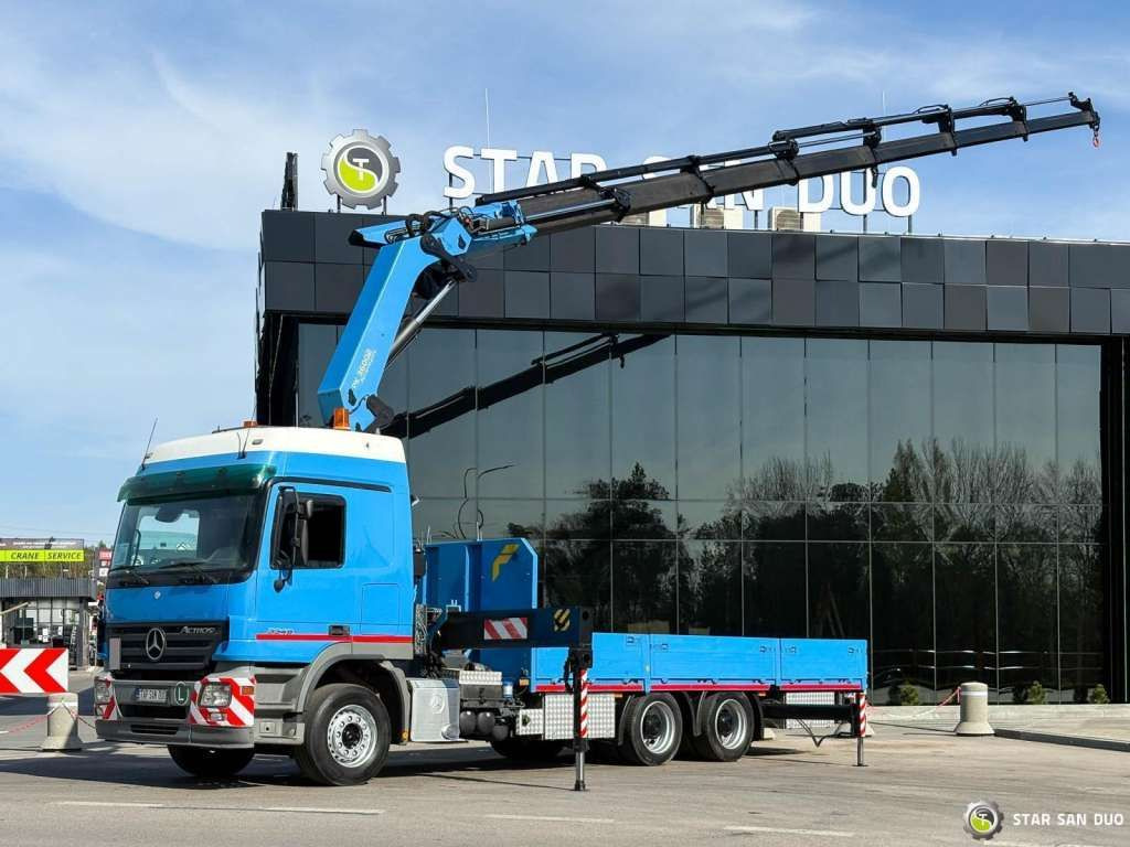 Mercedes-Benz ACTROS 2646L 6x4 PALFINGER 36002 Crane Winch - Автоманипулятор: фото 1 Mercedes-Benz ACTROS 2646L 6x4 PALFINGER 36002 Crane Winch - Автоманипулятор: фото 1