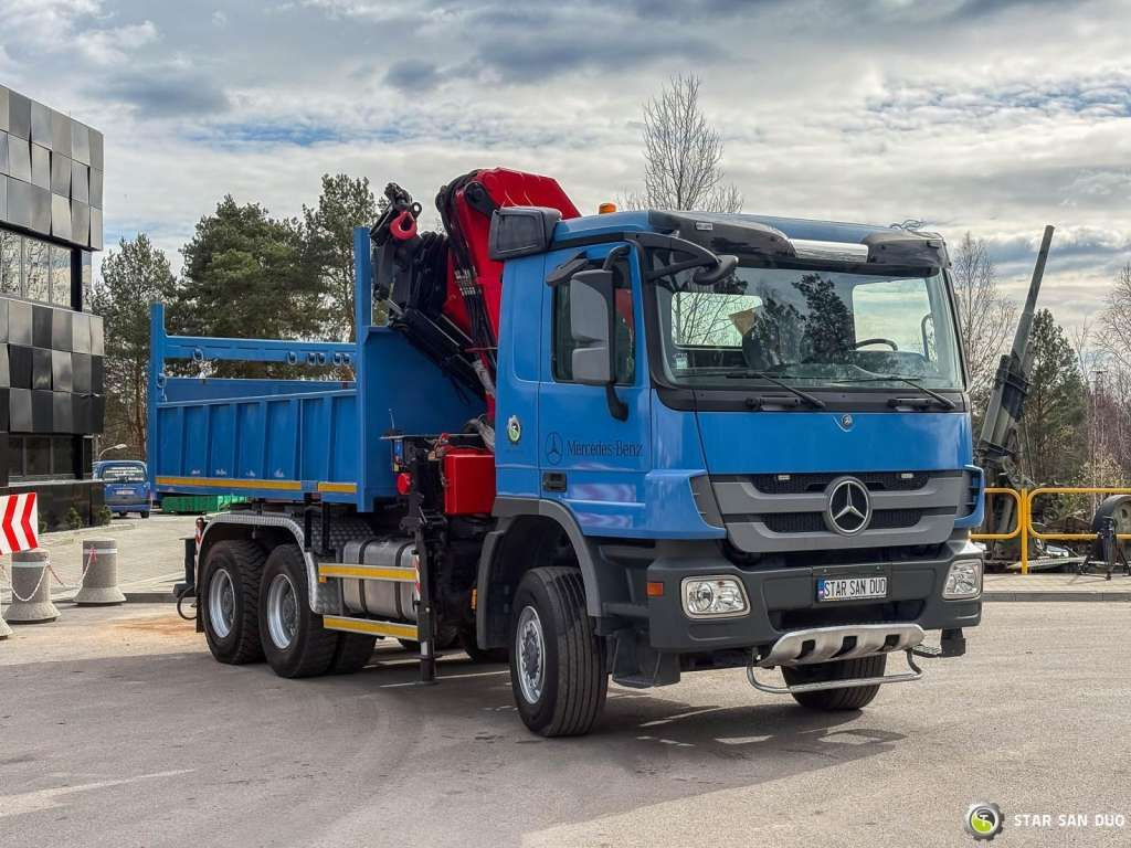 Mercedes-Benz  ACTROS 3341 6x6 HMF 4220 K4 CRANE KIPPER в лизинг Mercedes-Benz  ACTROS 3341 6x6 HMF 4220 K4 CRANE KIPPER: фото 8
