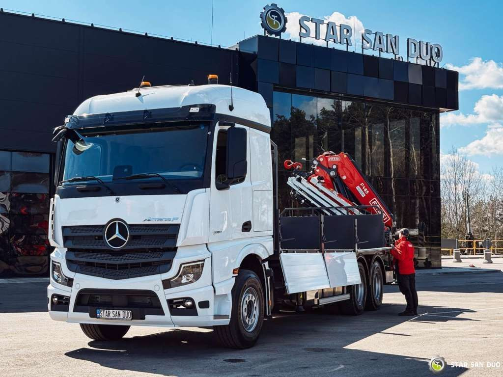 Автоманипулятор Mercedes-Benz ACTROS 3351 NEW 6x4 Fassi F485 Crane: фото 22 Автоманипулятор Mercedes-Benz ACTROS 3351 NEW 6x4 Fassi F485 Crane: фото 22