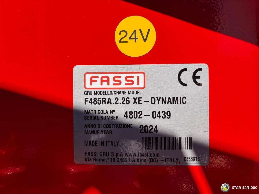 Автоманипулятор Mercedes-Benz ACTROS 3351 NEW 6x4 Fassi F485 Crane: фото 21 Автоманипулятор Mercedes-Benz ACTROS 3351 NEW 6x4 Fassi F485 Crane: фото 21