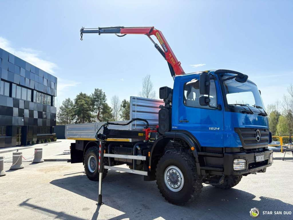 Mercedes-Benz AXOR 1824 4x4 PALFINGER PK 8500 Crane Kran - Автоманипулятор: фото 2 Mercedes-Benz AXOR 1824 4x4 PALFINGER PK 8500 Crane Kran - Автоманипулятор: фото 2