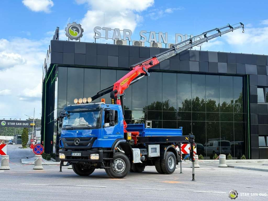 Mercedes-Benz AXOR 1833 4x4 Palfinger PK 22002 EH Crane Winch - Самосвал: фото 4 Mercedes-Benz AXOR 1833 4x4 Palfinger PK 22002 EH Crane Winch - Самосвал: фото 4