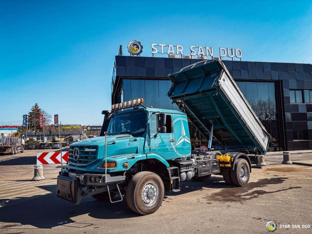 Mercedes-Benz Zetros 1833 4x4 Kipper Camper Chassis - Самосвал: фото 3 Mercedes-Benz Zetros 1833 4x4 Kipper Camper Chassis - Самосвал: фото 3