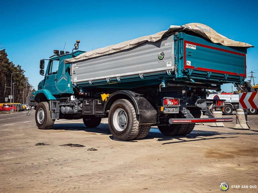 Mercedes-Benz Zetros 1833 4x4 Kipper Camper Chassis - Самосвал: фото 4 Mercedes-Benz Zetros 1833 4x4 Kipper Camper Chassis - Самосвал: фото 4