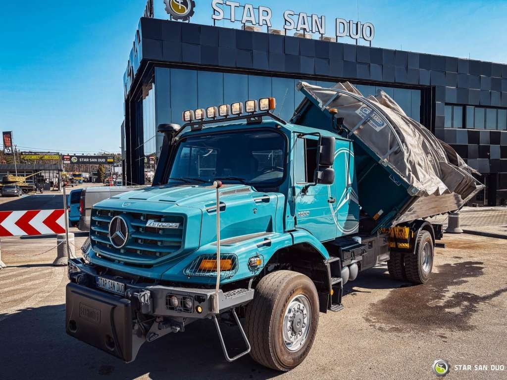 Mercedes-Benz Zetros 1833 4x4 Kipper Camper Chassis - Самосвал: фото 5 Mercedes-Benz Zetros 1833 4x4 Kipper Camper Chassis - Самосвал: фото 5