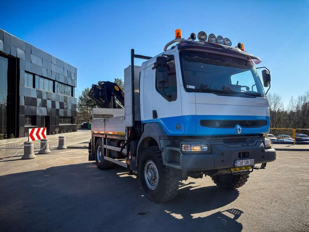 Renault KERAX 270 4x4 PALFINGER PK 16502 CRANE WINCH - Автоманипулятор, Грузовик бортовой/ Платформа: фото 2 Renault KERAX 270 4x4 PALFINGER PK 16502 CRANE WINCH - Автоманипулятор, Грузовик бортовой/ Платформа: фото 2