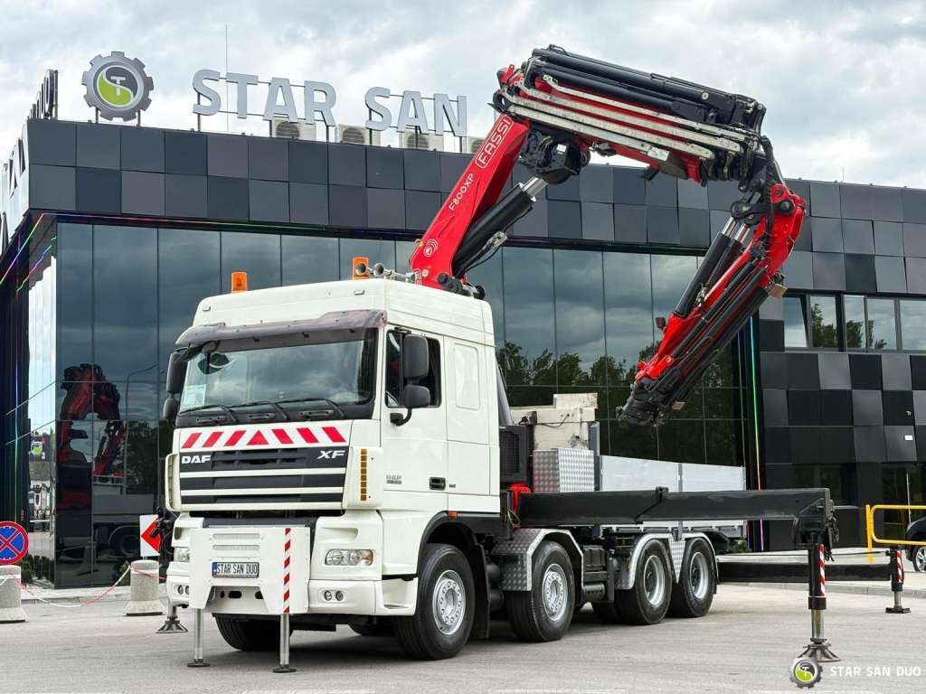 DAF XF 105.510 8x4 FASSI F800 XP Crane Fifth wheel - Тягач: фото 2 DAF XF 105.510 8x4 FASSI F800 XP Crane Fifth wheel - Тягач: фото 2