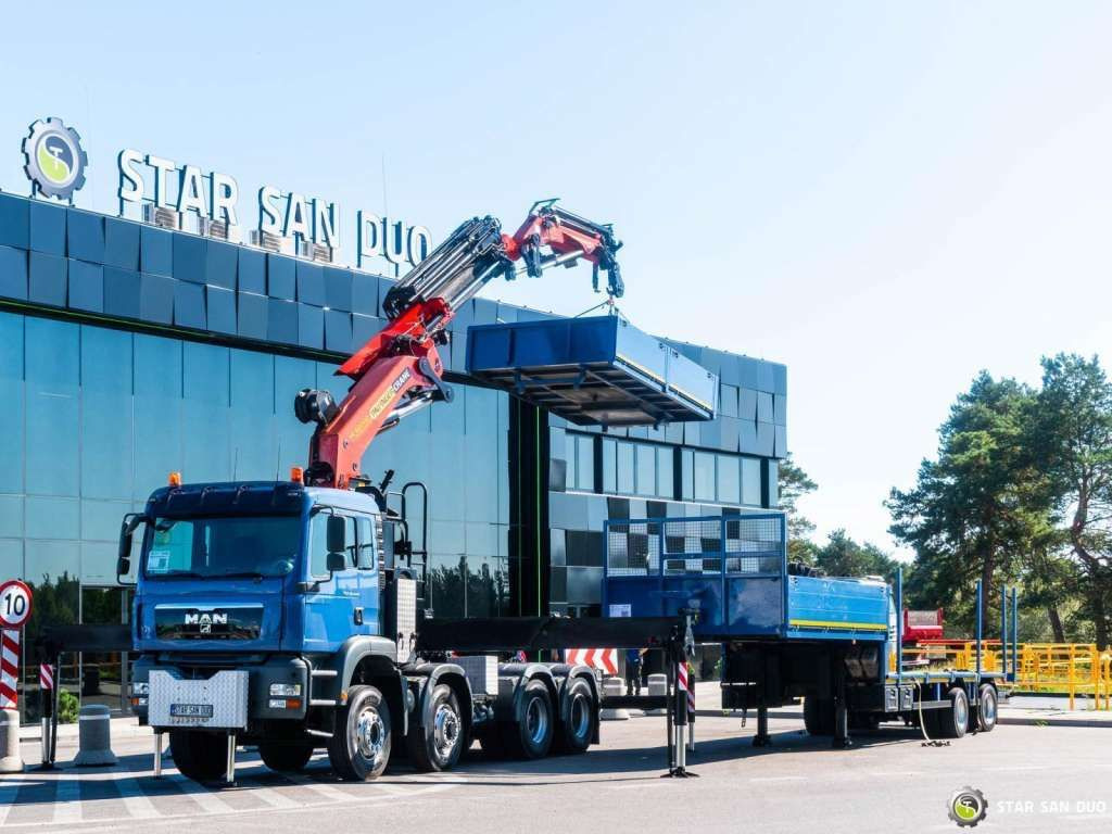 MAN TGA 35.440 8X6H PALFINGER 60002 Semi-trailer - Тягач: фото 1 MAN TGA 35.440 8X6H PALFINGER 60002 Semi-trailer - Тягач: фото 1