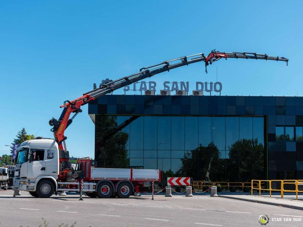 Тягач Scania  G490 6x2 Palfinger PK 53002 SH Fly Jib Basket: фото 5