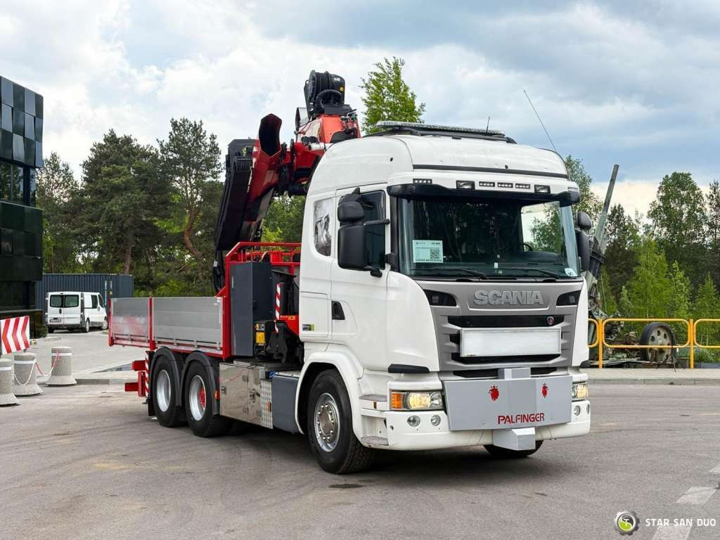 Тягач Scania  G490 6x2 Palfinger PK 53002 SH Fly Jib Basket: фото 13