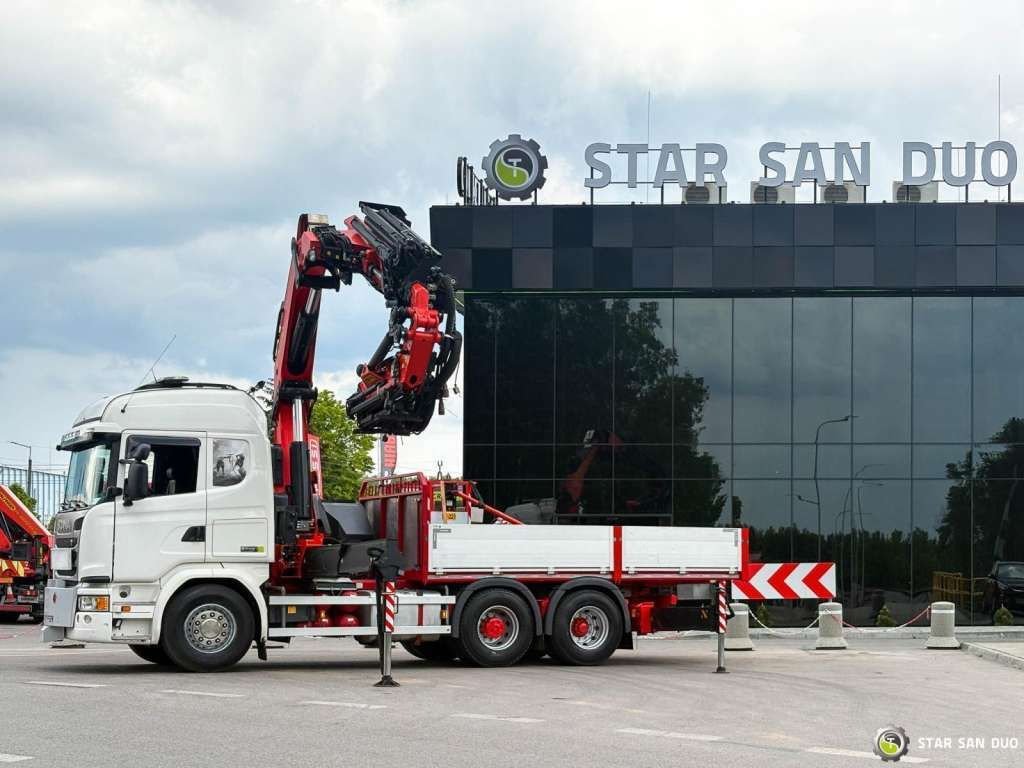 Тягач Scania  G490 6x2 Palfinger PK 53002 SH Fly Jib Basket: фото 11