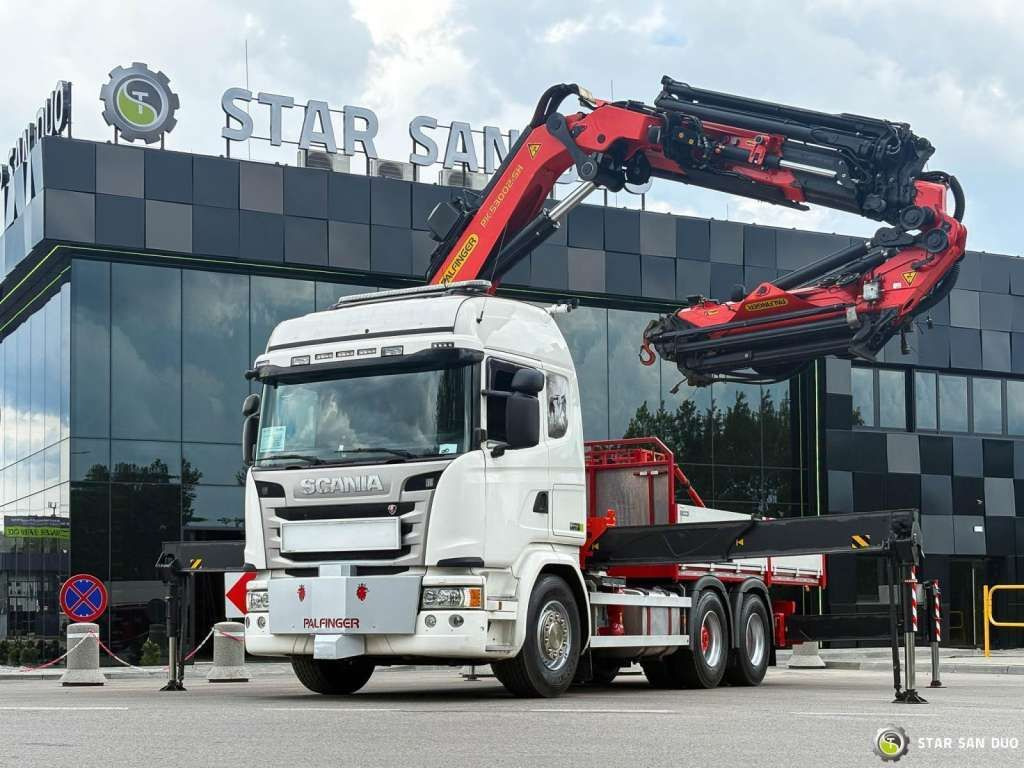 Тягач Scania  G490 6x2 Palfinger PK 53002 SH Fly Jib Basket: фото 10