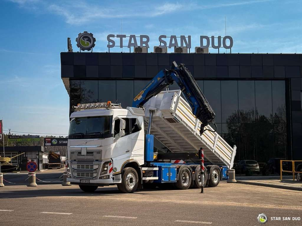 Volvo FH 16.550 8x4 Palfinger PK 34002-SH Crane Kippe - Автоманипулятор: фото 4 Volvo FH 16.550 8x4 Palfinger PK 34002-SH Crane Kippe - Автоманипулятор: фото 4