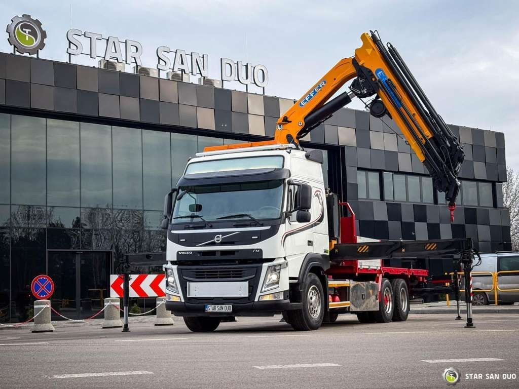 Volvo FM 450 6x2 EFFER 395/8S Euro 6 Crane Winch - Автоманипулятор: фото 4 Volvo FM 450 6x2 EFFER 395/8S Euro 6 Crane Winch - Автоманипулятор: фото 4