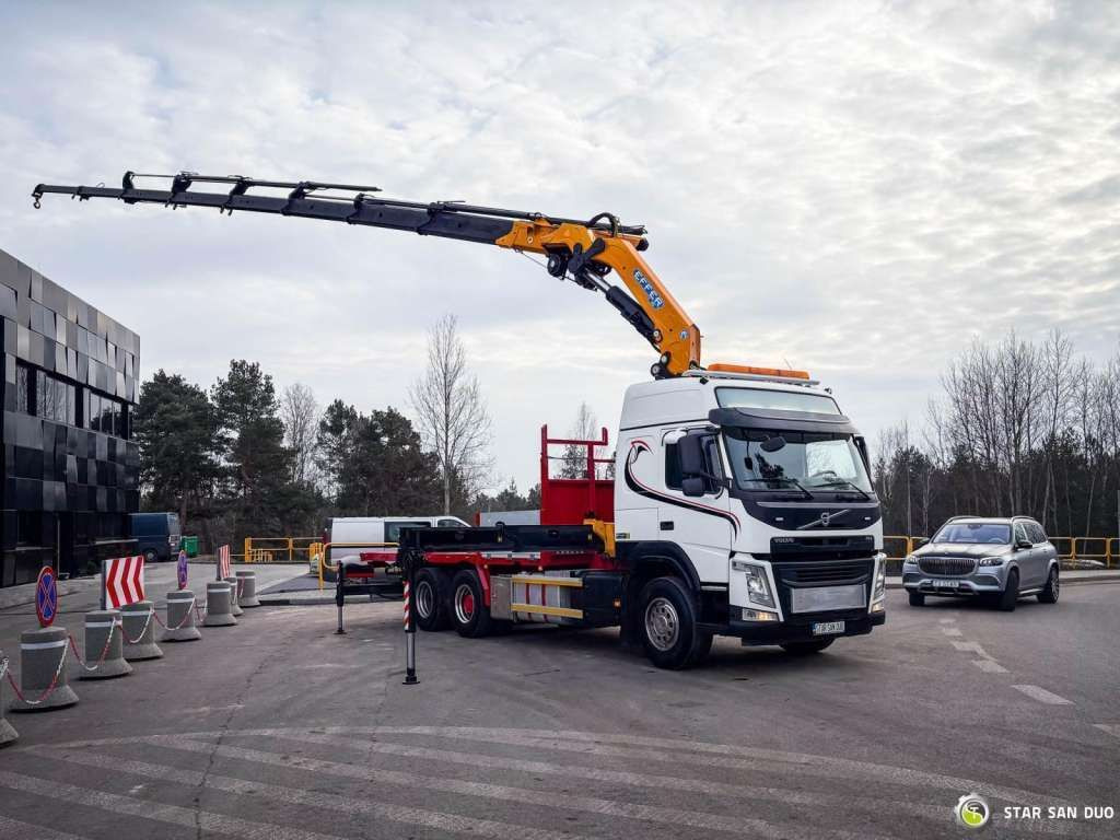 Volvo FM 450 6x2 EFFER 395/8S Euro 6 Crane Winch - Автоманипулятор: фото 3 Volvo FM 450 6x2 EFFER 395/8S Euro 6 Crane Winch - Автоманипулятор: фото 3