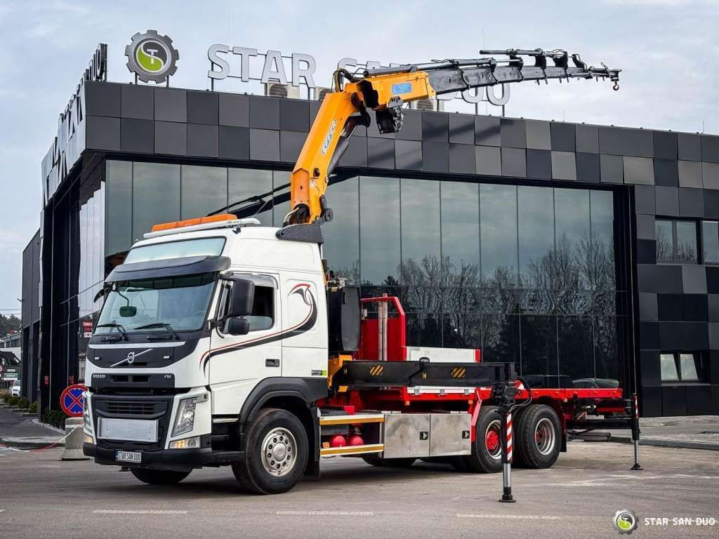 Volvo FM 450 6x2 EFFER 395/8S Euro 6 Crane Winch - Автоманипулятор: фото 1 Volvo FM 450 6x2 EFFER 395/8S Euro 6 Crane Winch - Автоманипулятор: фото 1