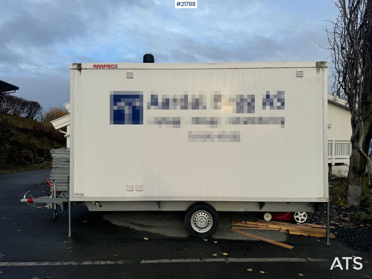Arnpro Arbeidsbrakke - Жилой контейнер, Прицеп: фото 5 Arnpro Arbeidsbrakke - Жилой контейнер, Прицеп: фото 5