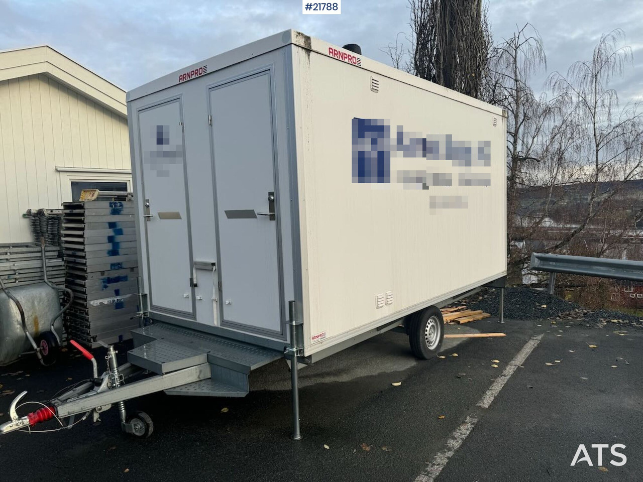 Arnpro Arbeidsbrakke - Жилой контейнер, Прицеп: фото 3 Arnpro Arbeidsbrakke - Жилой контейнер, Прицеп: фото 3
