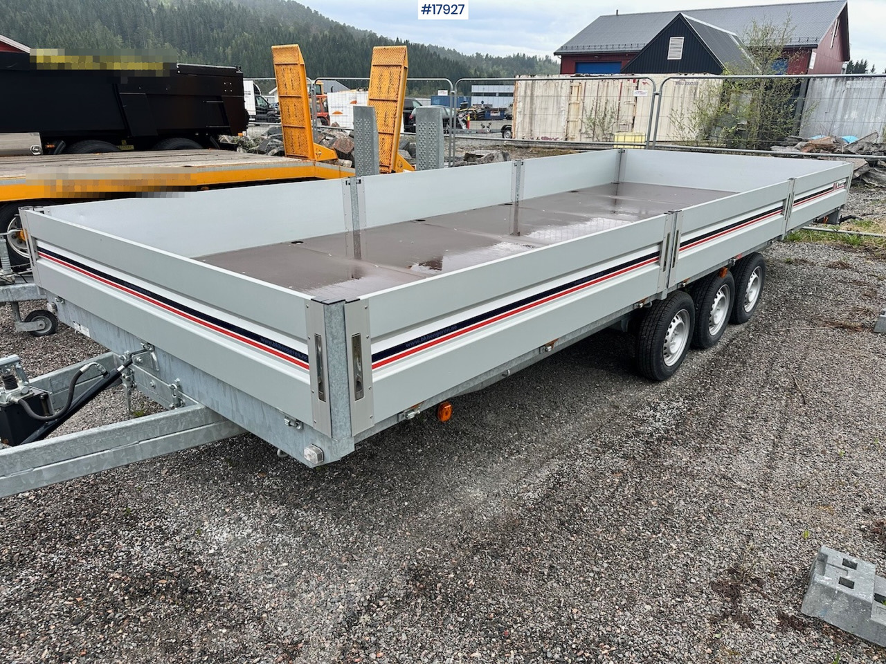 BK-hengeren til rør - Прицеп бортовой/ Платформа: фото 3 BK-hengeren til rør - Прицеп бортовой/ Платформа: фото 3