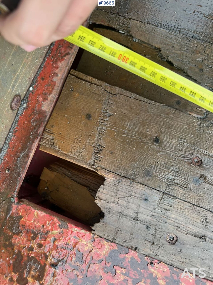 Broshuis 3 AUD-44 brønnhenger. - Полуприцеп бортовой/ Платформа: фото 5 Broshuis 3 AUD-44 brønnhenger. - Полуприцеп бортовой/ Платформа: фото 5