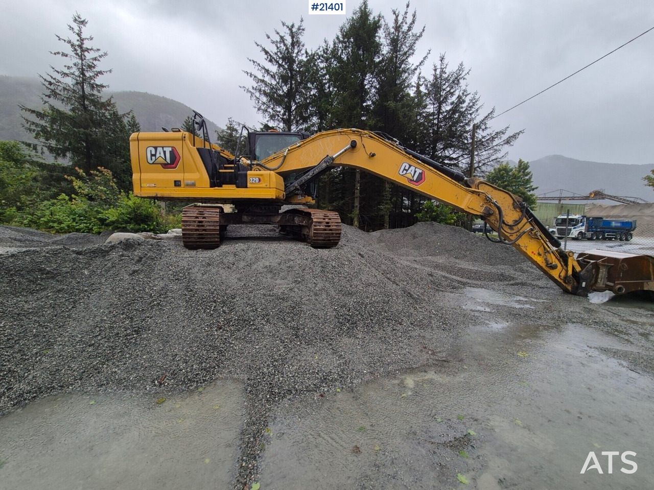 CAT 320 gravemaskin m/ graveskuffe - Гусеничный экскаватор: фото 1 CAT 320 gravemaskin m/ graveskuffe - Гусеничный экскаватор: фото 1