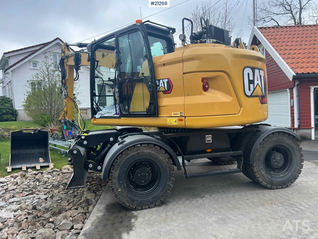 CAT M315 Hjulmaskin m/ graveskuffe, rotortilt, pusseskuffe - Колёсный экскаватор: фото 4 CAT M315 Hjulmaskin m/ graveskuffe, rotortilt, pusseskuffe - Колёсный экскаватор: фото 4