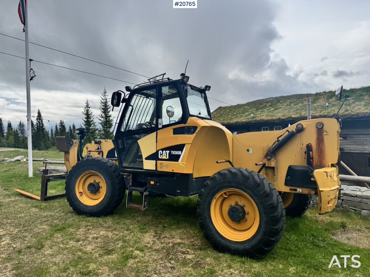 Caterpillar TH360B - Телескопический погрузчик: фото 3 Caterpillar TH360B - Телескопический погрузчик: фото 3