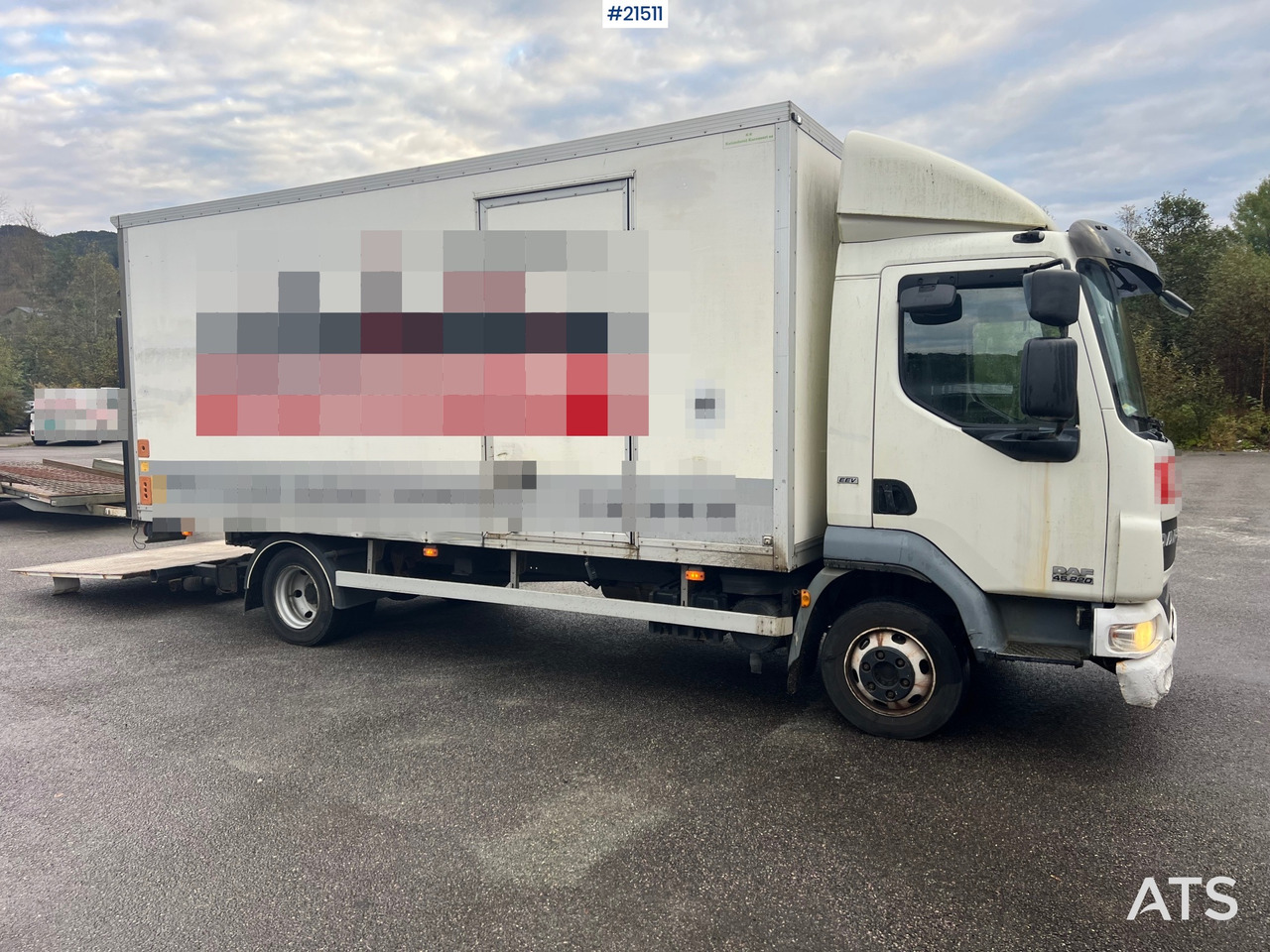DAF FA 4x2 Skapbil m/ Lift Rep.Objekt - Грузовик с закрытым кузовом: фото 1 DAF FA 4x2 Skapbil m/ Lift Rep.Objekt - Грузовик с закрытым кузовом: фото 1