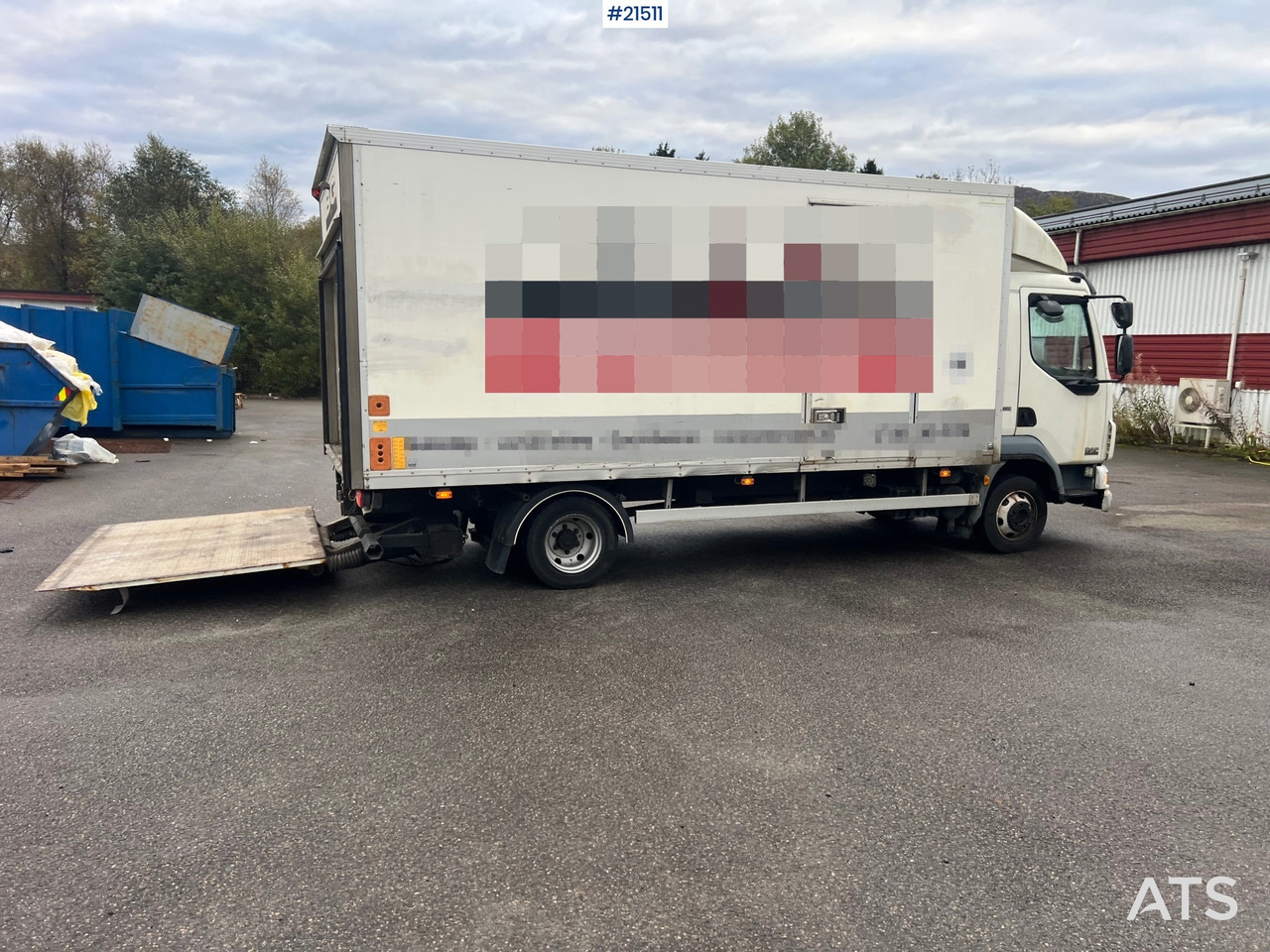 DAF FA 4x2 Skapbil m/ Lift Rep.Objekt - Грузовик с закрытым кузовом: фото 3 DAF FA 4x2 Skapbil m/ Lift Rep.Objekt - Грузовик с закрытым кузовом: фото 3