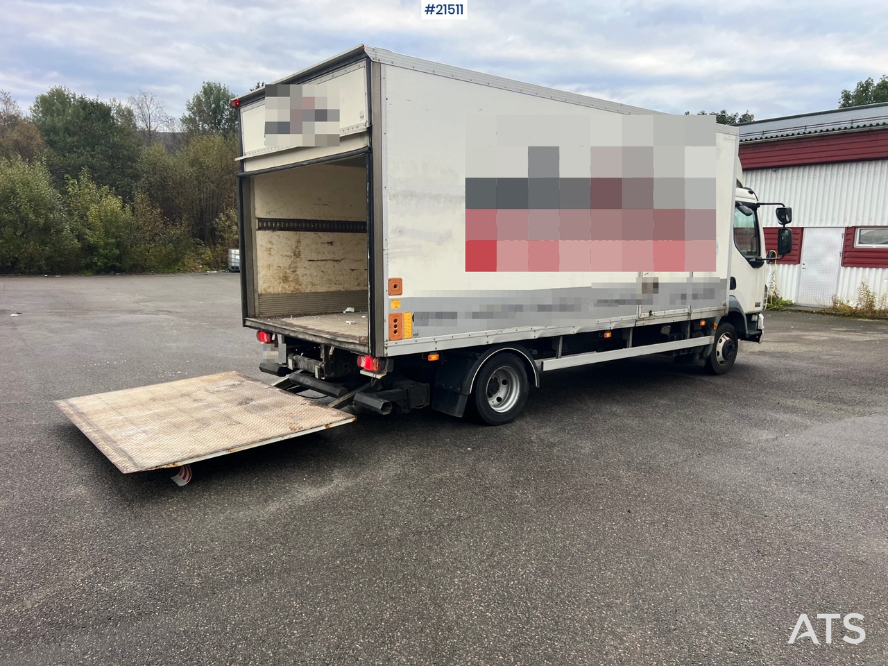 DAF FA 4x2 Skapbil m/ Lift Rep.Objekt - Грузовик с закрытым кузовом: фото 5 DAF FA 4x2 Skapbil m/ Lift Rep.Objekt - Грузовик с закрытым кузовом: фото 5