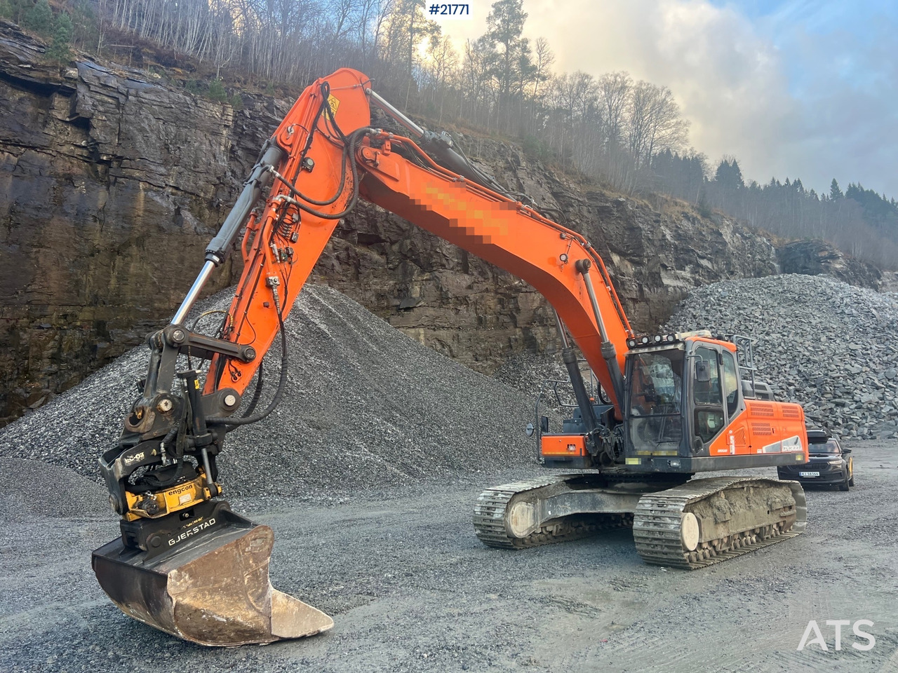 Doosan Dx300lc-5 Gravemaskin m/ rototilt og pusseskuffe - Экскаватор: фото 2 Doosan Dx300lc-5 Gravemaskin m/ rototilt og pusseskuffe - Экскаватор: фото 2