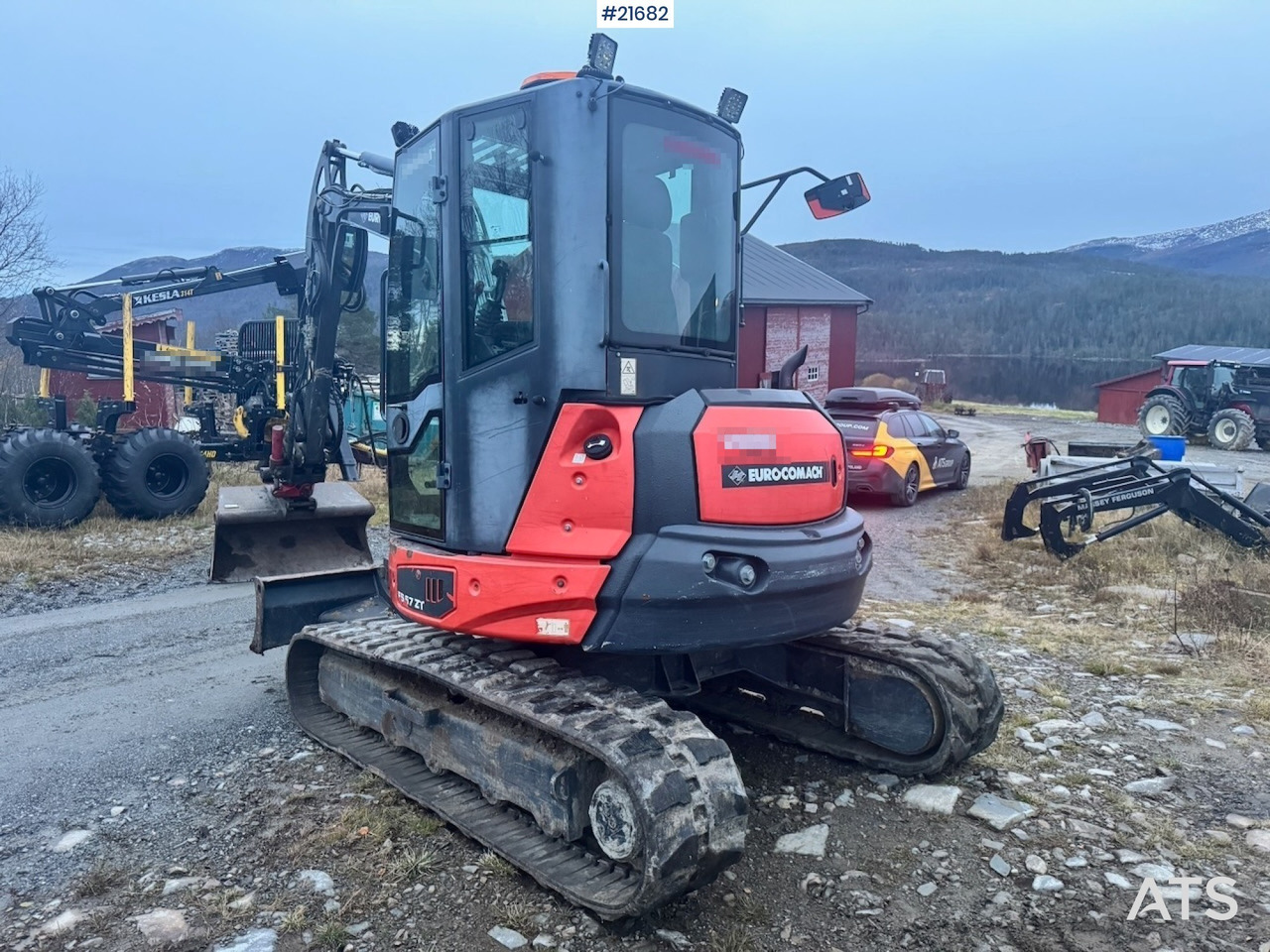 Eurocomach Eurocomach ES57 Beltegraver m/ Rototilt og 2 skuffer. 1920 timer. - Гусеничный экскаватор: фото 4 Eurocomach Eurocomach ES57 Beltegraver m/ Rototilt og 2 skuffer. 1920 timer. - Гусеничный экскаватор: фото 4