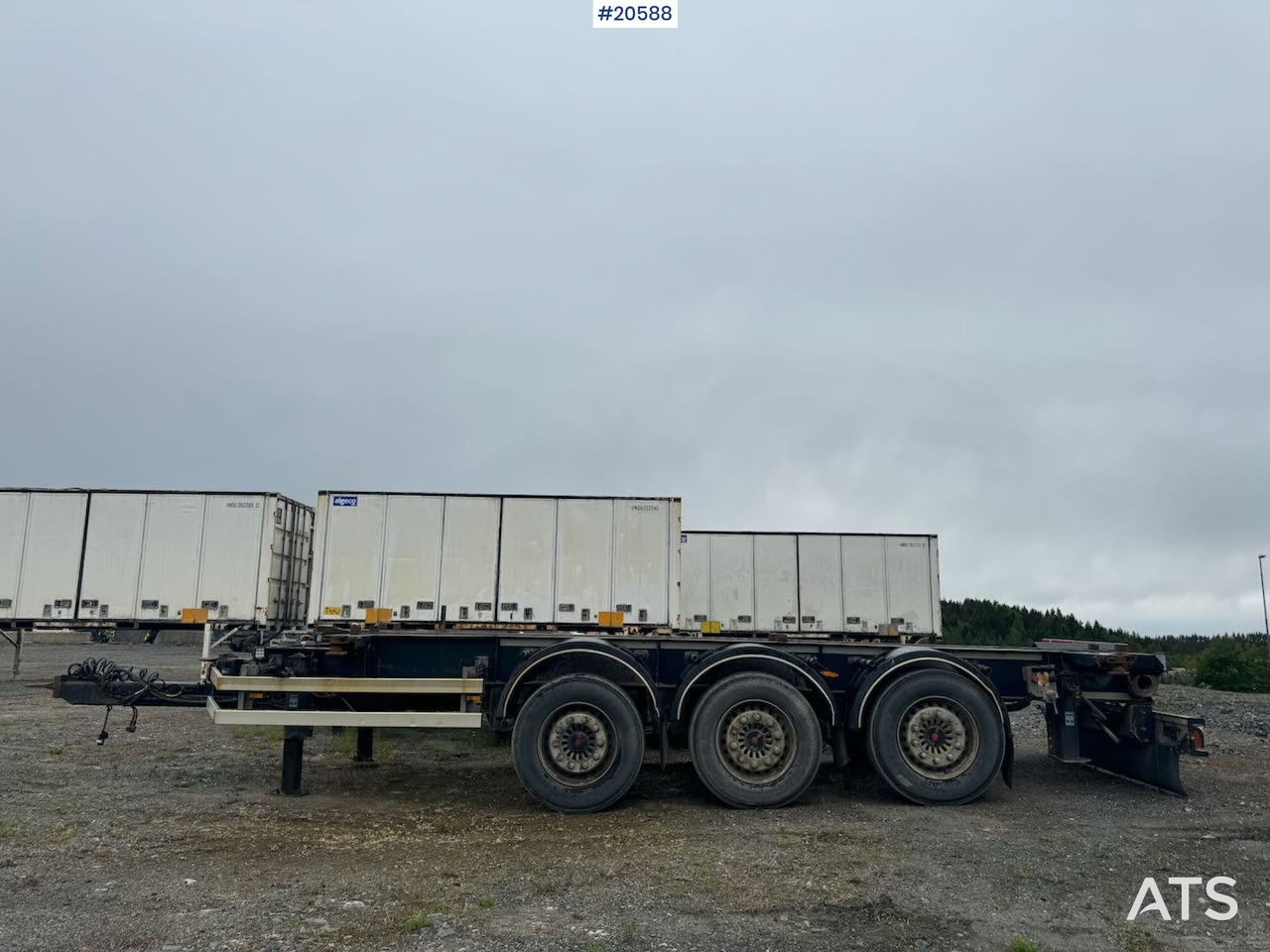 F.A.G containerkjerre - Прицеп-контейнеровоз/ Сменный кузов: фото 2 F.A.G containerkjerre - Прицеп-контейнеровоз/ Сменный кузов: фото 2