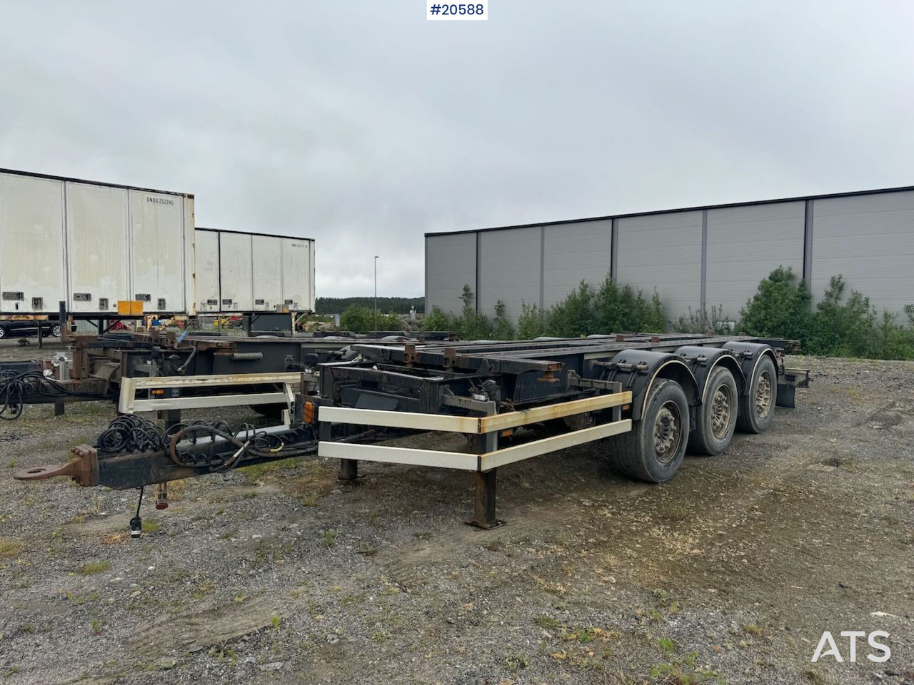 F.A.G containerkjerre - Прицеп-контейнеровоз/ Сменный кузов: фото 1 F.A.G containerkjerre - Прицеп-контейнеровоз/ Сменный кузов: фото 1