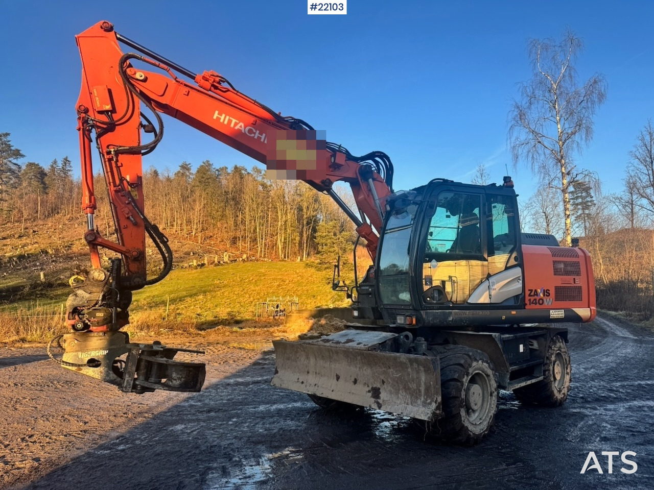 Hitachi 2015 Hitachi ZX140W-5B hjulgraver med rototilt, 3 skuffer og henger - Колёсный экскаватор: фото 2 Hitachi 2015 Hitachi ZX140W-5B hjulgraver med rototilt, 3 skuffer og henger - Колёсный экскаватор: фото 2
