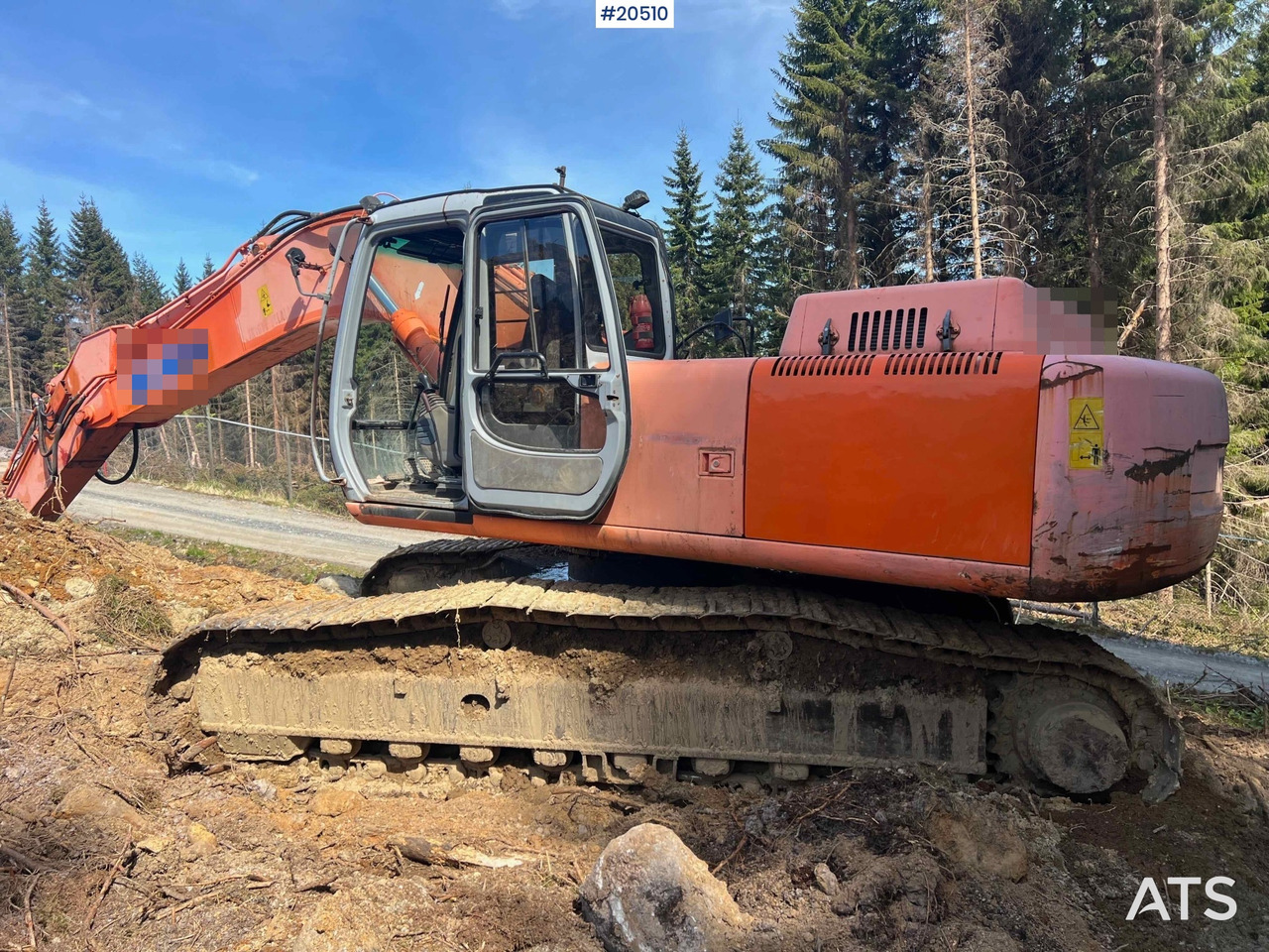 Экскаватор Hitachi EX285: фото 12