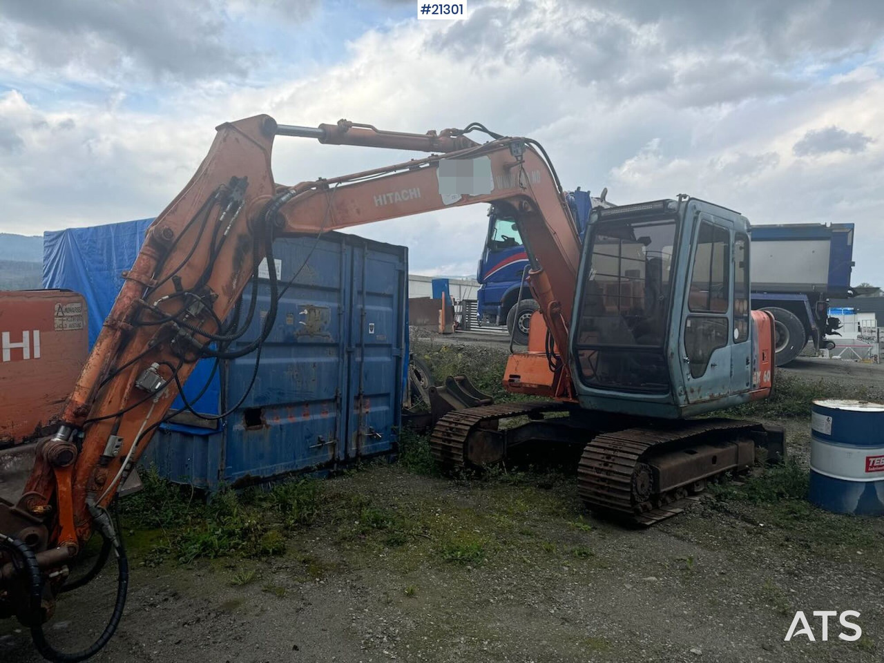 Hitachi EX60 - Гусеничный экскаватор: фото 2 Hitachi EX60 - Гусеничный экскаватор: фото 2