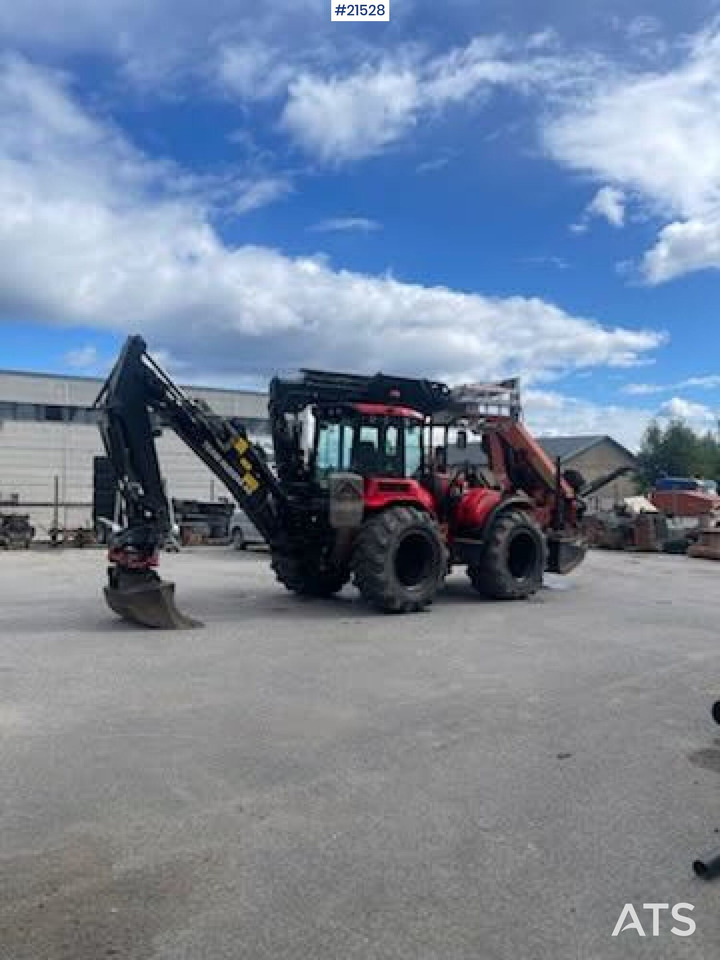 Huddig 1260C Traktorgraver m/ Palfinger kran, Lift, rototilt og skuffe - Экскаватор-погрузчик: фото 5 Huddig 1260C Traktorgraver m/ Palfinger kran, Lift, rototilt og skuffe - Экскаватор-погрузчик: фото 5