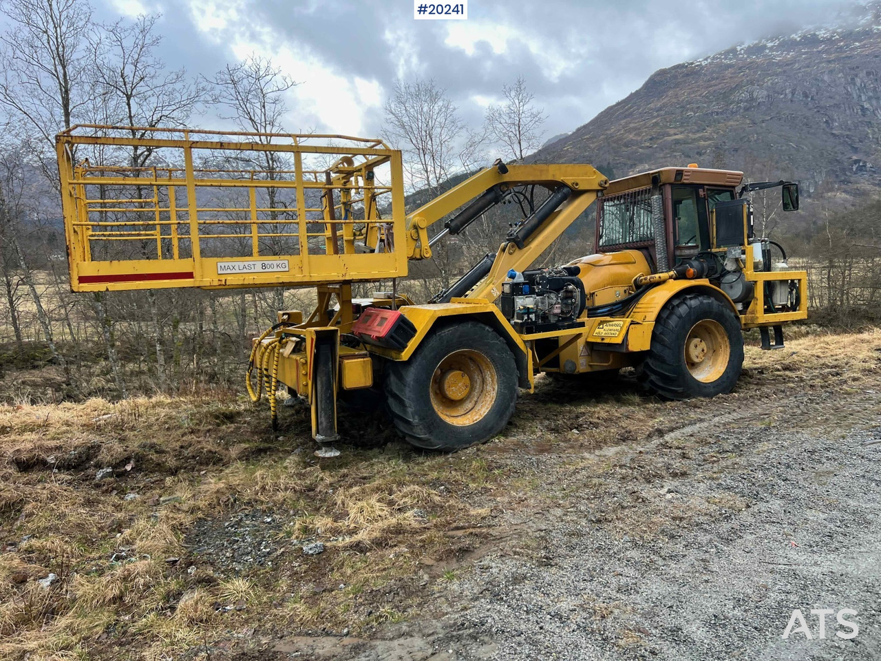 Сочленённый самосвал Hydrema 912B m/ 2007 Essverk Plattform 912 lift med rotasjon på korg og fjernkontroll: фото 14