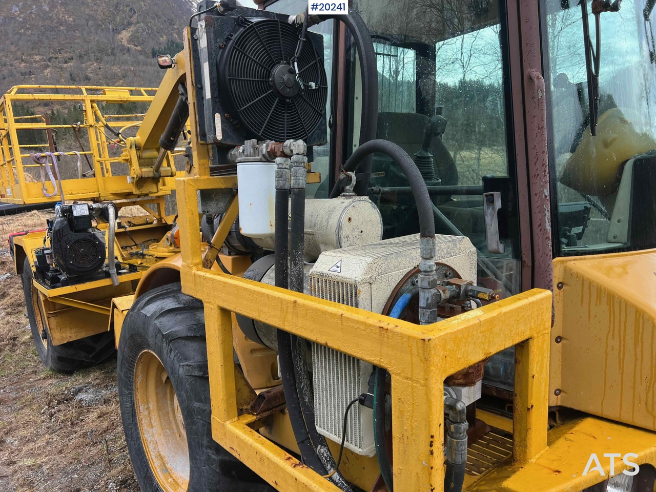 Сочленённый самосвал Hydrema 912B m/ 2007 Essverk Plattform 912 lift med rotasjon på korg og fjernkontroll: фото 44