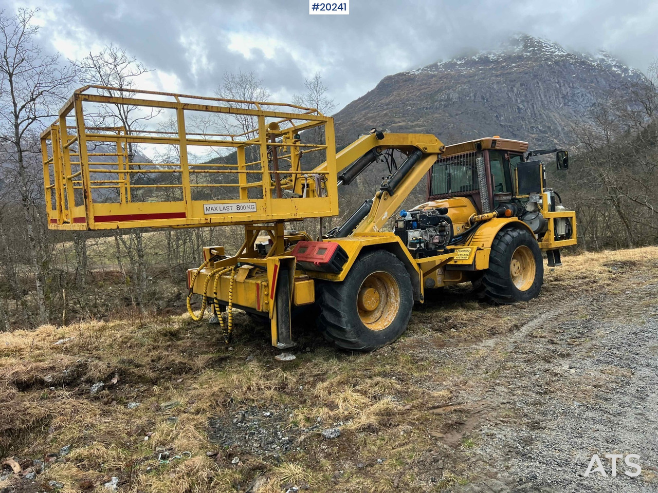 Сочленённый самосвал Hydrema 912B m/ 2007 Essverk Plattform 912 lift med rotasjon på korg og fjernkontroll: фото 15