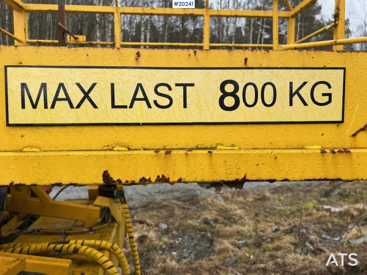 Сочленённый самосвал Hydrema 912B m/ 2007 Essverk Plattform 912 lift med rotasjon på korg og fjernkontroll: фото 50