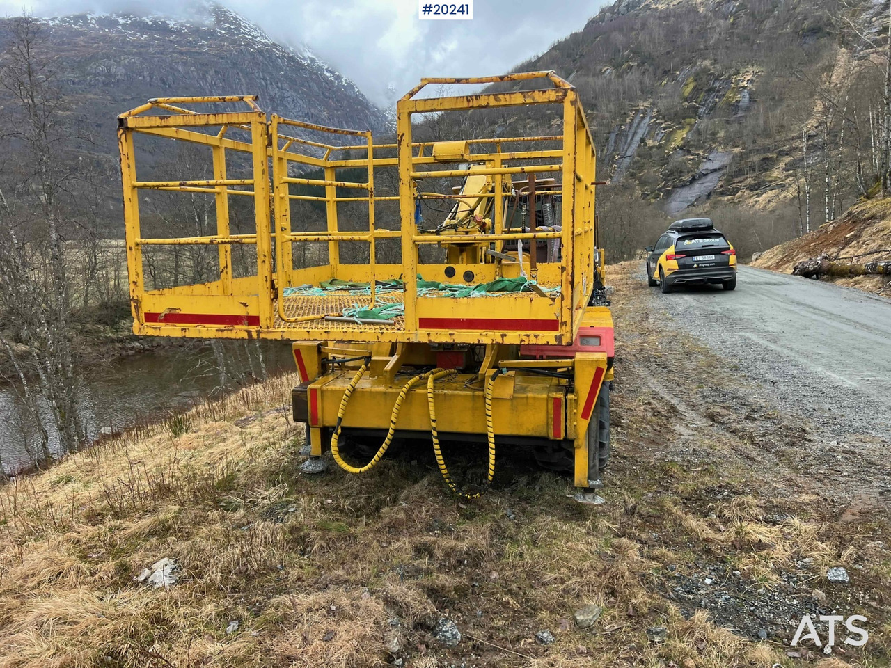 Сочленённый самосвал Hydrema 912B m/ 2007 Essverk Plattform 912 lift med rotasjon på korg og fjernkontroll: фото 19