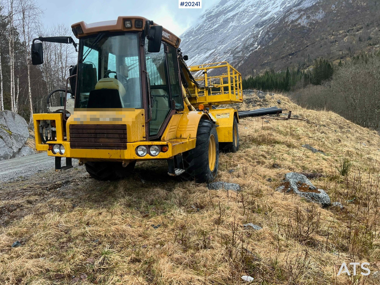 Сочленённый самосвал Hydrema 912B m/ 2007 Essverk Plattform 912 lift med rotasjon på korg og fjernkontroll: фото 26